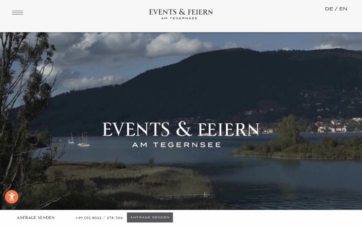 Screenshot of event-tegernsee.com