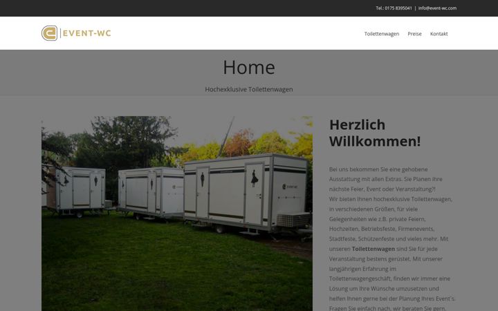 Screenshot of event-wc.com