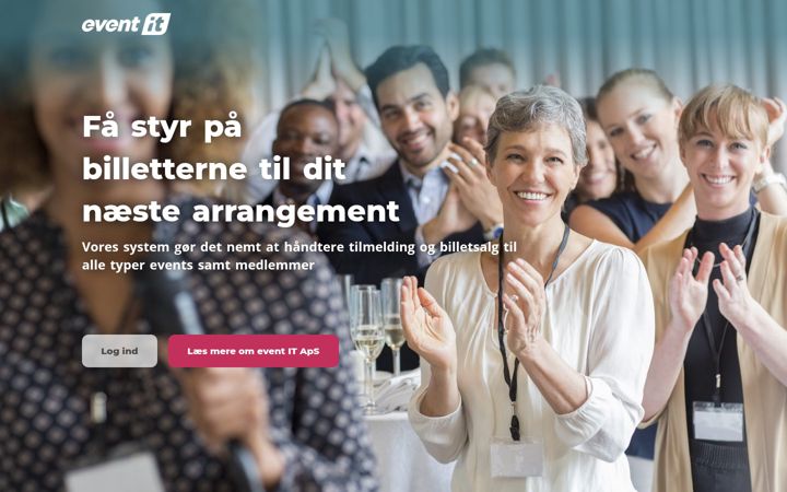 Screenshot of event.it