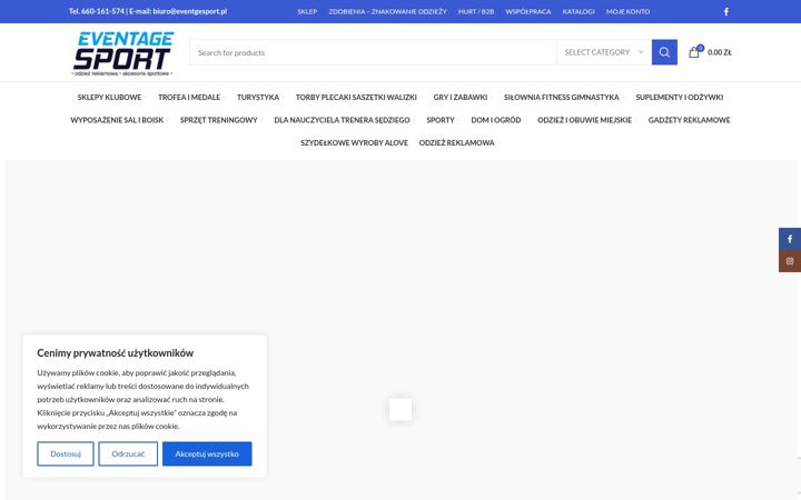 Screenshot of eventage-sport.pl