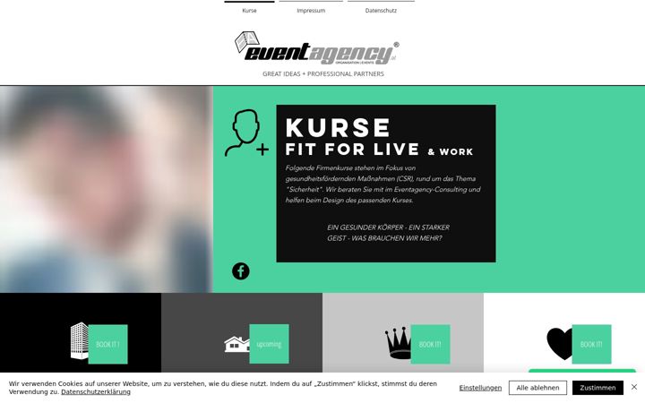 Screenshot of eventagency.at