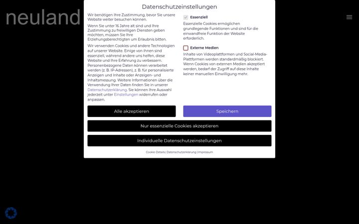Snímek obrazovky eventagentur-neuland.de
