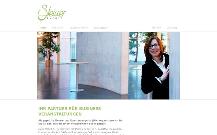 Skärmbild av eventagentur-steiner.de