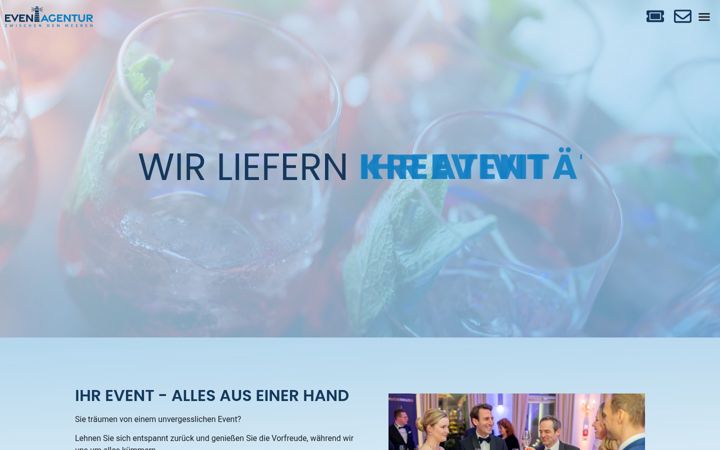 Skärmbild av eventagentur-zwischen-den-meeren.de