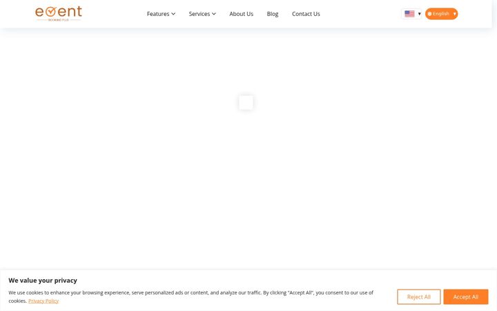 Screenshot of eventbookingplus.com