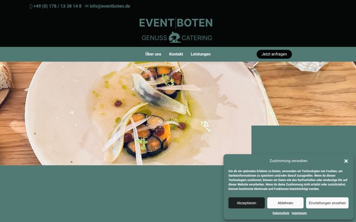 Screenshot of eventboten.de