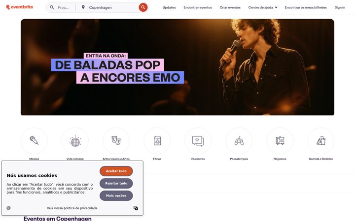 Screenshot of eventbrite.pt