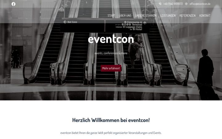 Screenshot of eventcon.de