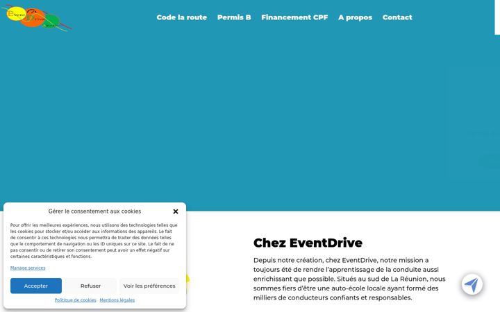 Screenshot of eventdrive.re