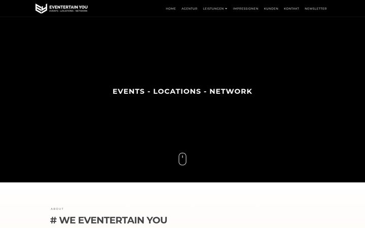Screenshot van eventertainyou.de