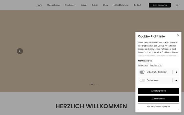 Screenshot of eventgastronomie-hansen.de