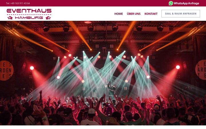 Screenshot of eventhaus-hamburg.de