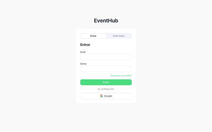 Screenshot of eventhub.digital