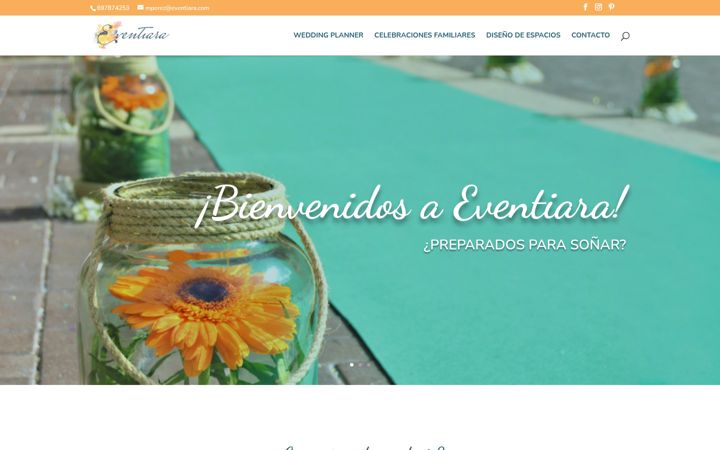 Screenshot von eventiara.es