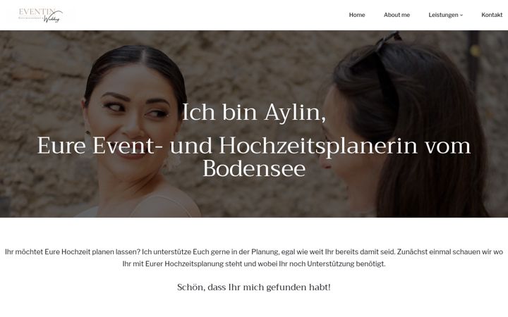 Screenshot of eventin-weddingplanning.de
