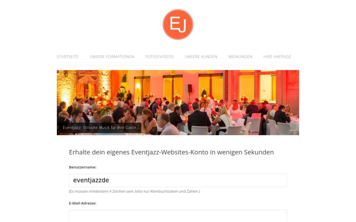 Screenshot van eventjazz.de