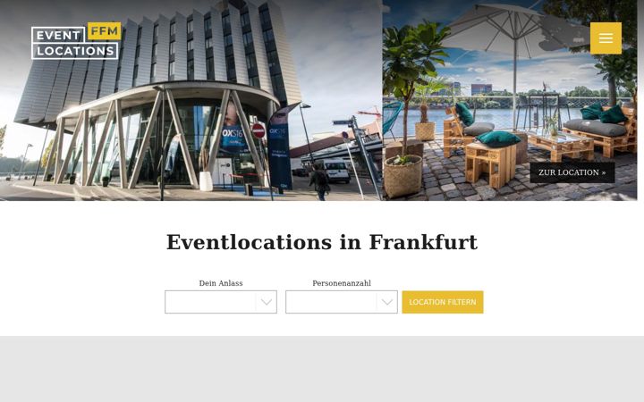 Snímek obrazovky eventlocations-frankfurt.de