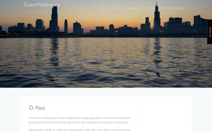 Screenshot of eventmakos.eu
