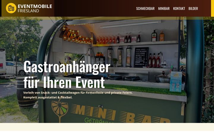 Screenshot of eventmobile-friesland.de
