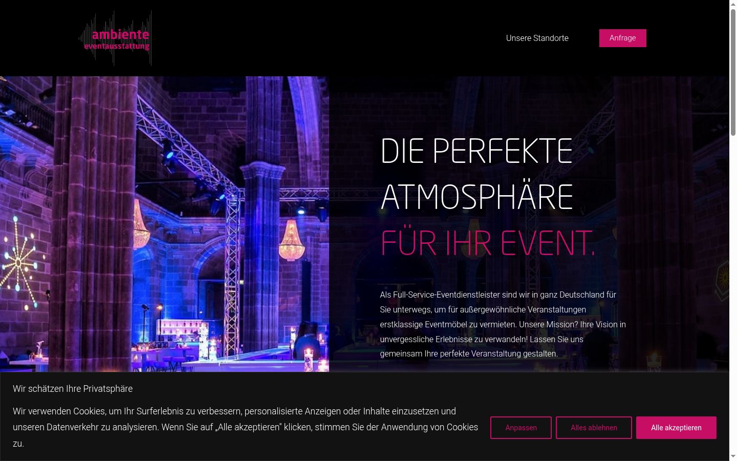 Screenshot tal-banner tal-kunsens muri qabel kwalunkwe interazzjoni