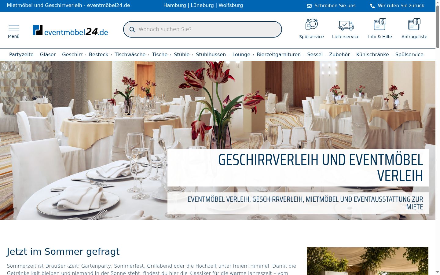 Screenshot des Einwilligungsbanners vor jeglicher Interaktion