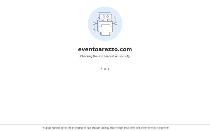 Skærmbillede af eventoarezzo.com