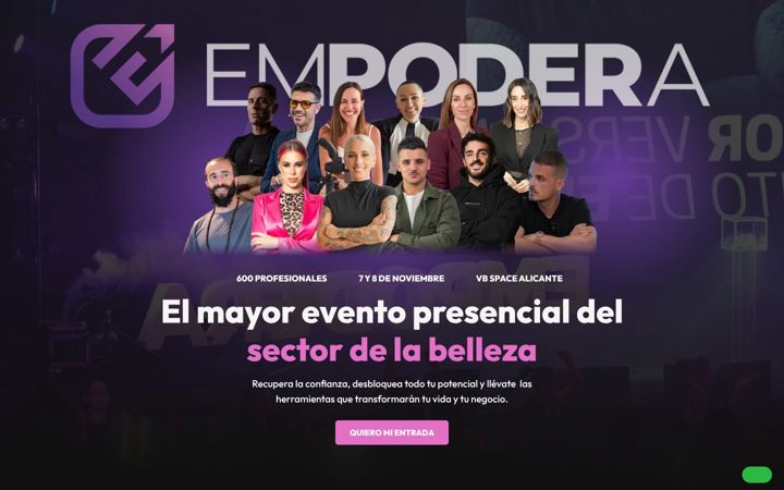 Képernyőkép: eventoempodera.com