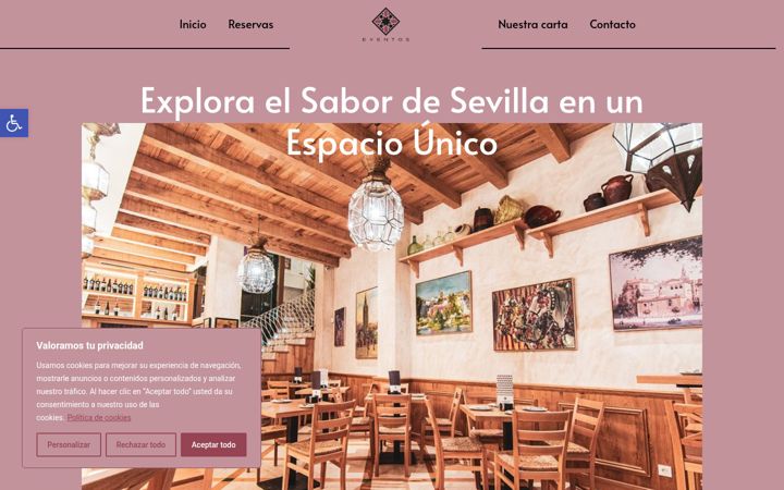 Snímek obrazovky eventosazabache.es