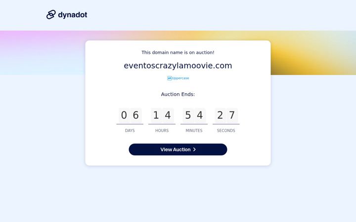 Screenshot of eventoscrazylamoovie.com