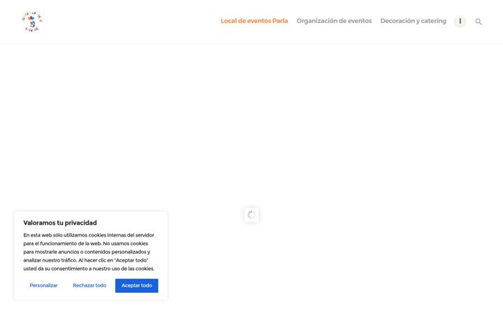 Ekrano kopija eventosfiestaalavista.es