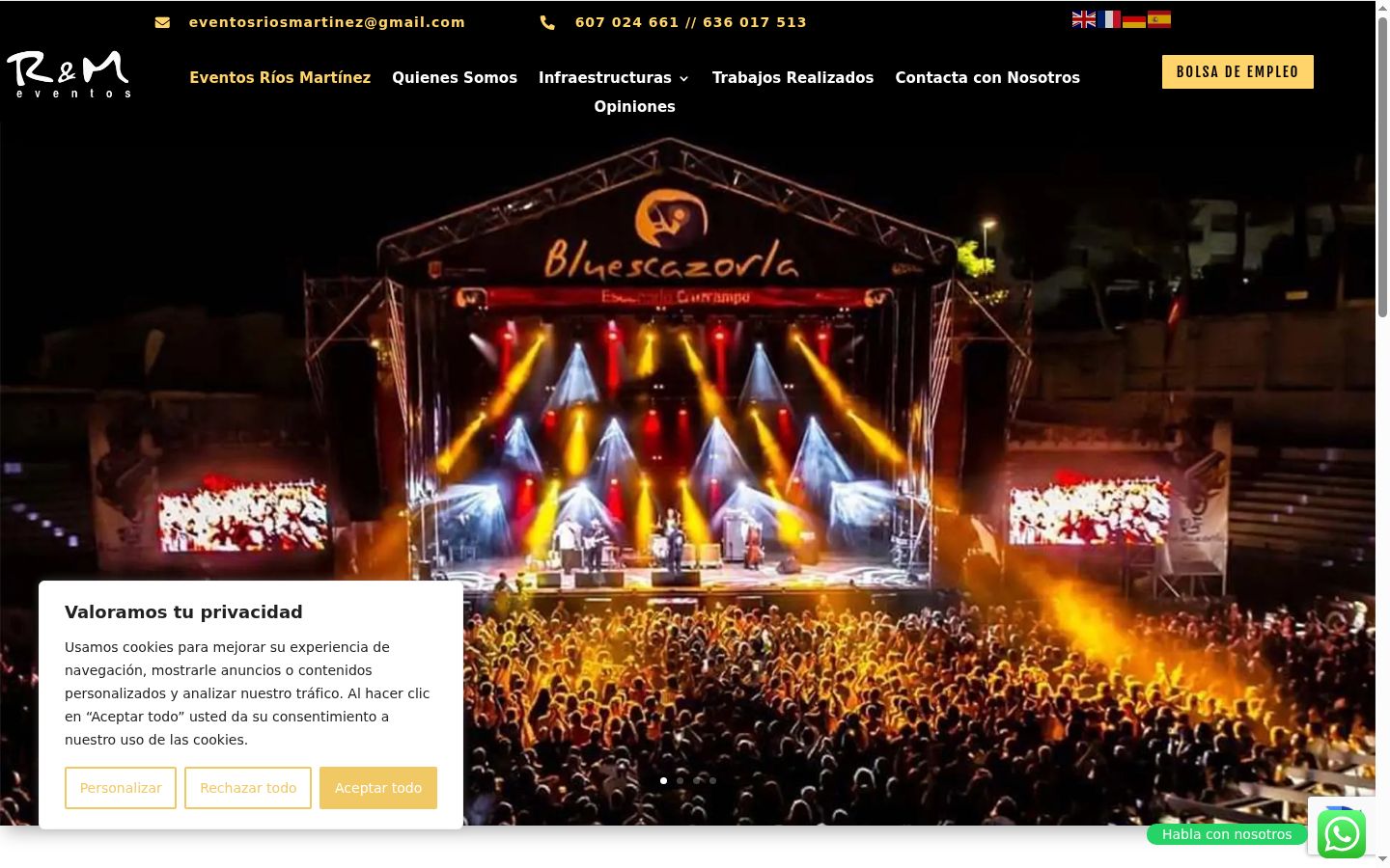 Screenshot des Einwilligungsbanners vor jeglicher Interaktion