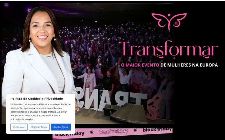 Екранна снимка на eventotransformar.pt