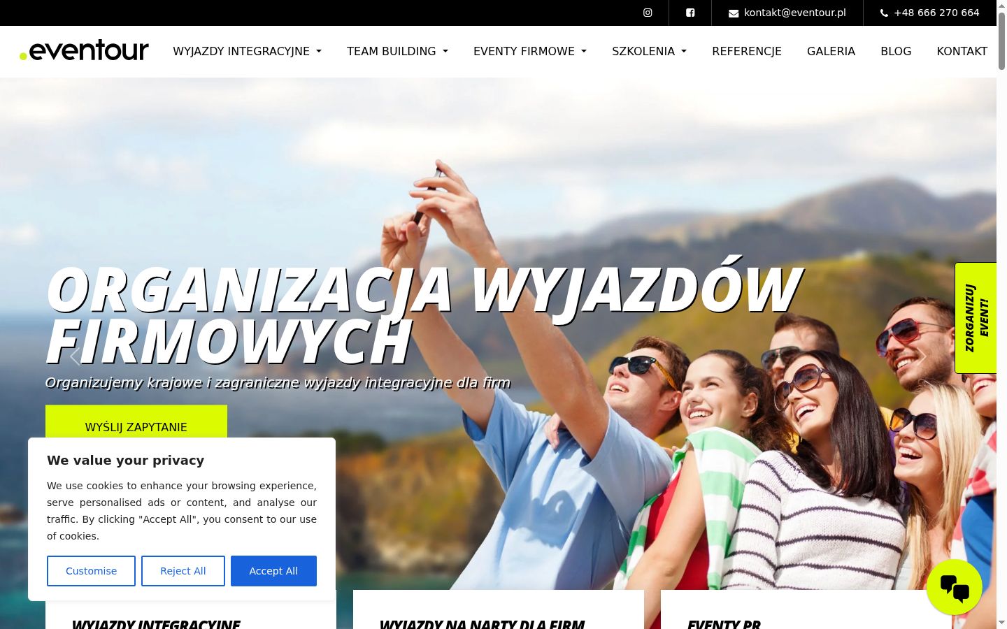 Sutikimo reklamjuostės, rodytos prieš bet kokią sąveiką, ekrano kopija