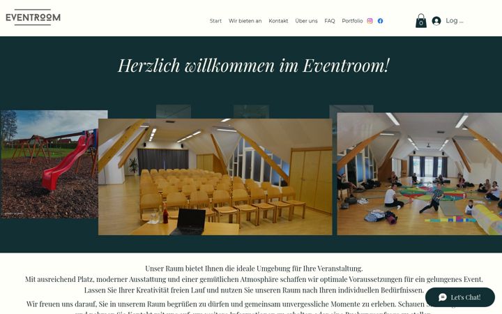 Screenshot of eventroom.at