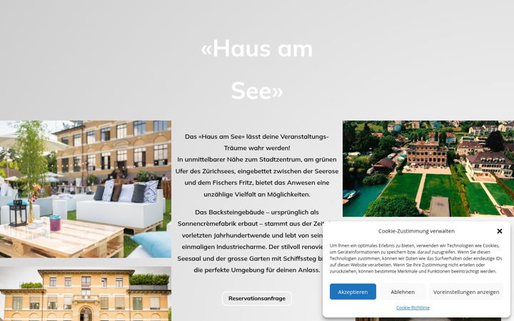Екранна снимка на eventsamsee.ch