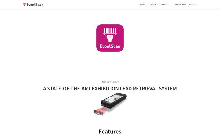 Screenshot of eventscan.eu