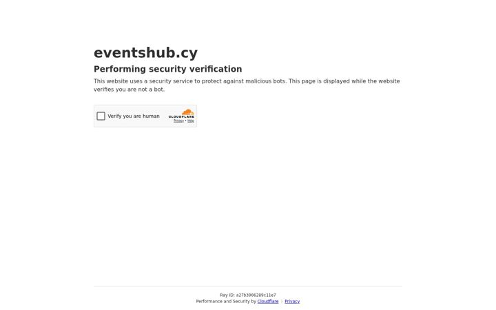 Screenshot of eventshub.cy