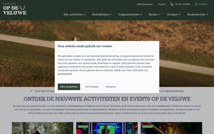 Screenshot of eventsopdeveluwe.nl