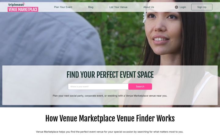 Screenshot of eventup.com