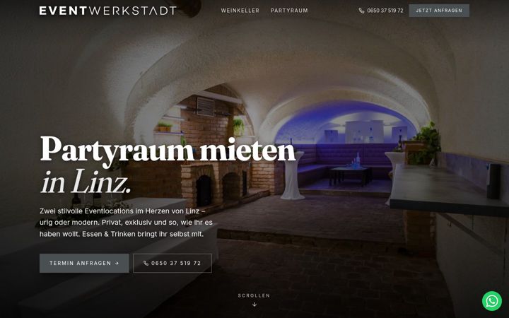 Screenshot of eventwerkstadt.at