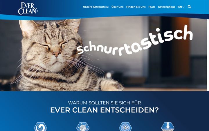 Screenshot of ever-clean.de