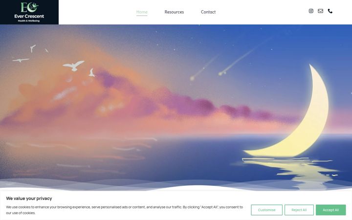 Screenshot di ever-crescent.co.uk