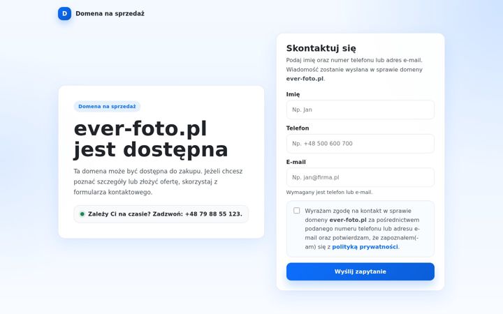 Screenshot of ever-foto.pl
