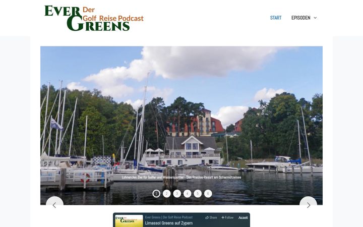 Screenshot of ever-greens.de
