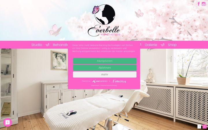 Screenshot of everbelle.de