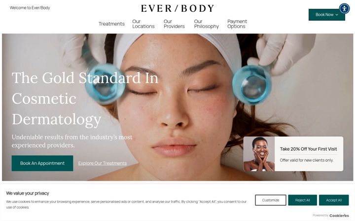 Screenshot of everbody.com