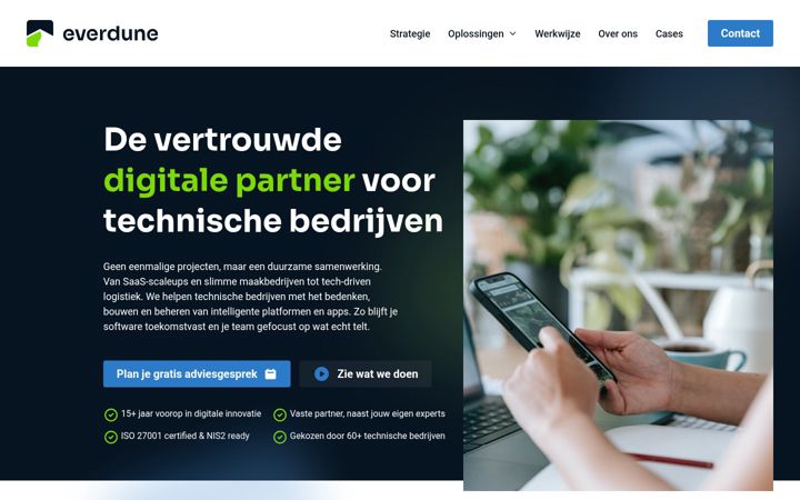 Screenshot of everdune.com