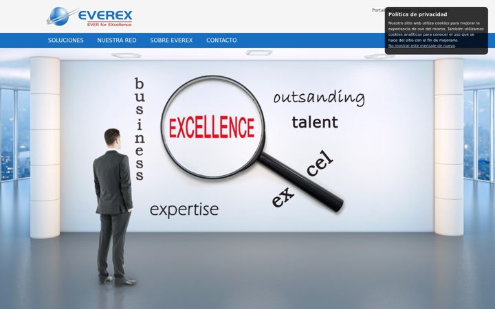 Screenshot of everex.es