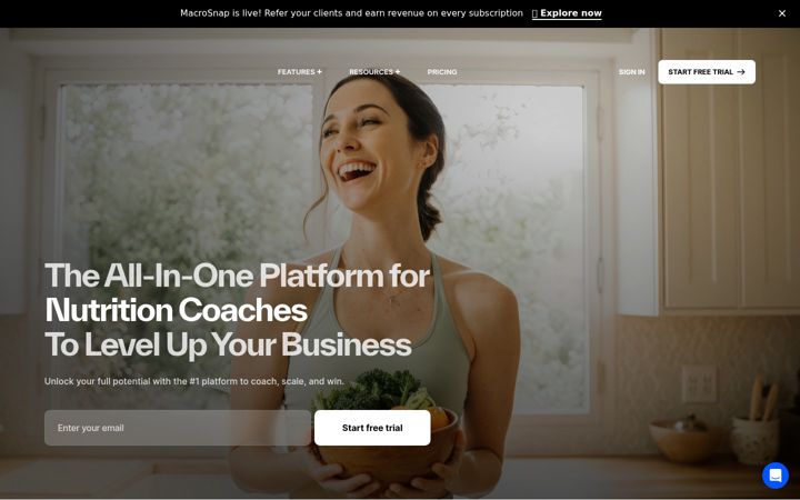 Screenshot of everfit.io