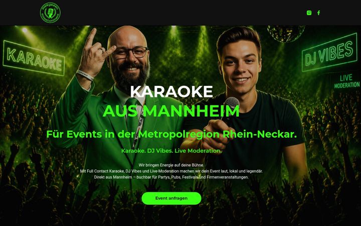Ekrānuzņēmums no evergreen-entertainment.de